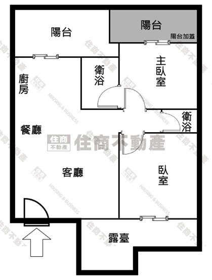 永康全新2房2衛面公園:圖片 10